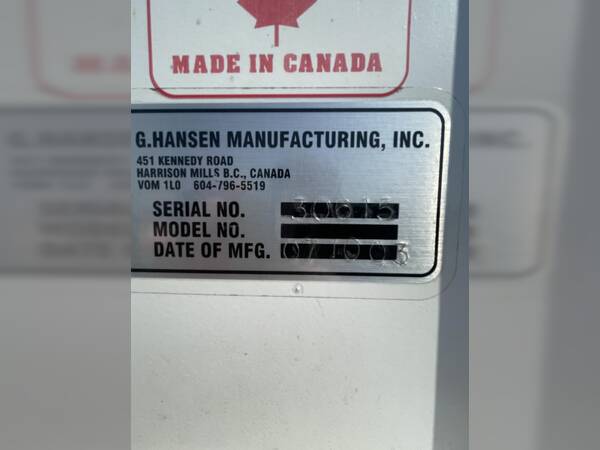 2003 G HANSEN MFG 16 - Image 10