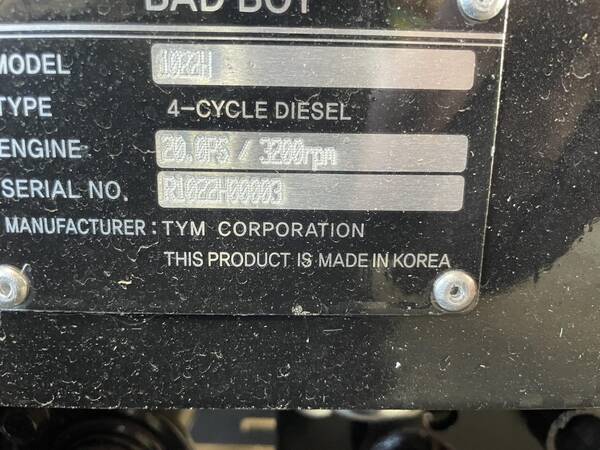 2025 Bad Boy 1022H - Image 10